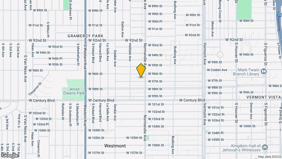 1415 W 97th St Map and Location Details