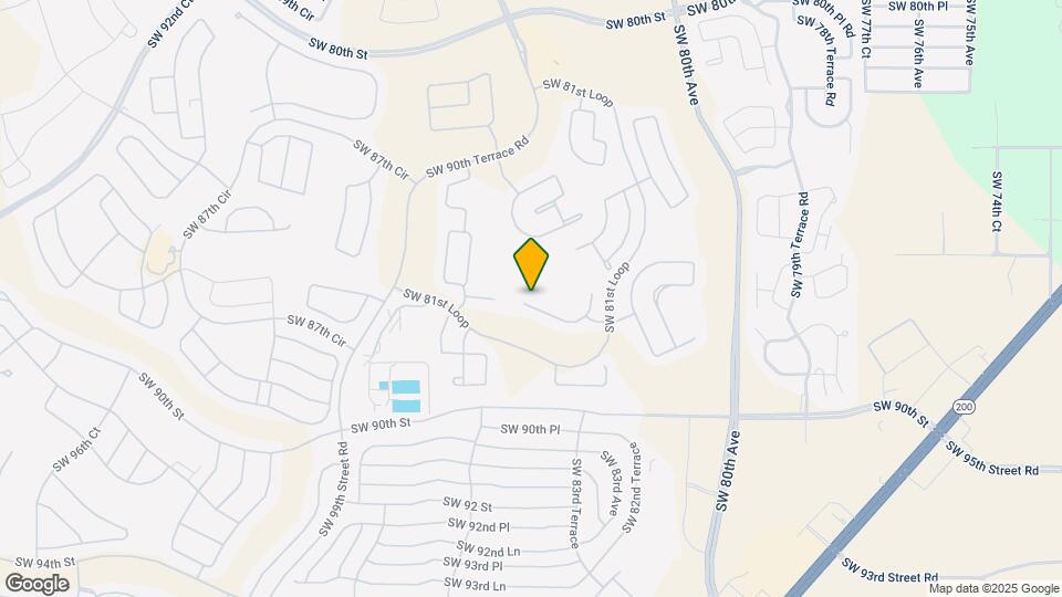 8814 SW 83rd Court Rd Map and Location Details