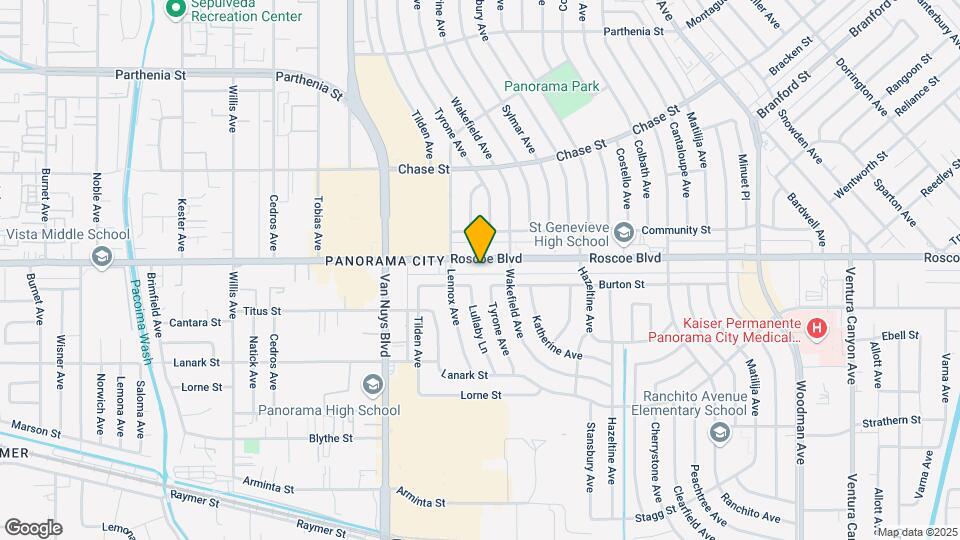 14300 Roscoe Blvd Map and Location Details