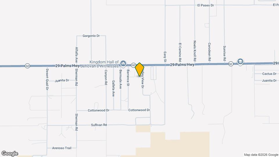 6692 Valley View Dr Map and Location Details