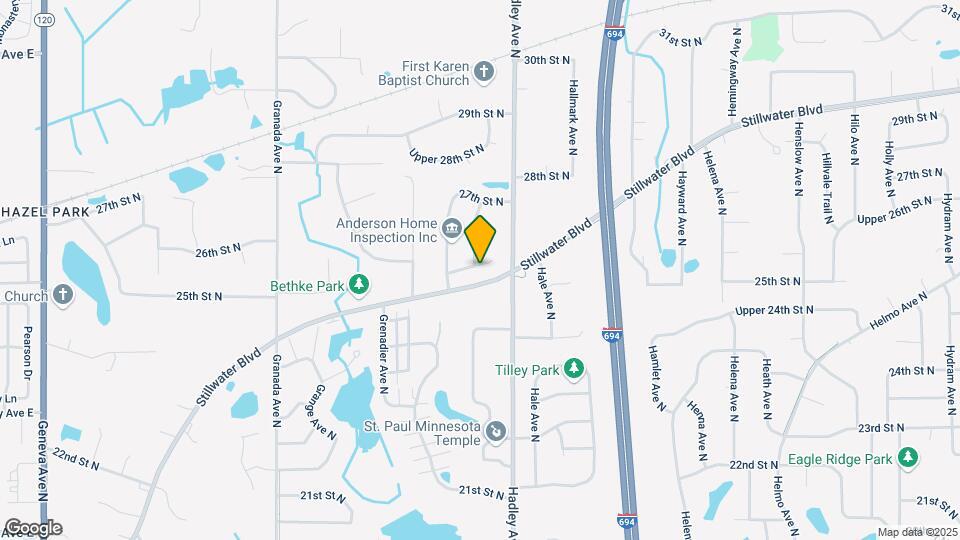 6933 26th St Ct N Map and Location Details