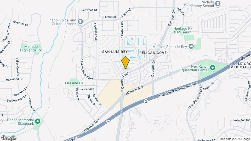 220 El Camino Real Mapa y Detalles de la Ubicación