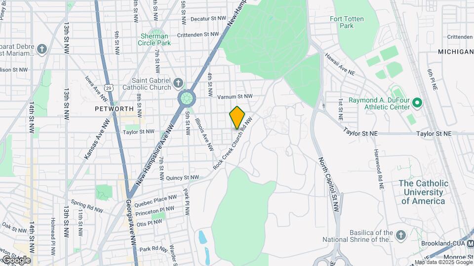 241 Rock Creek Church Rd NW Mapa y Detalles de la Ubicación