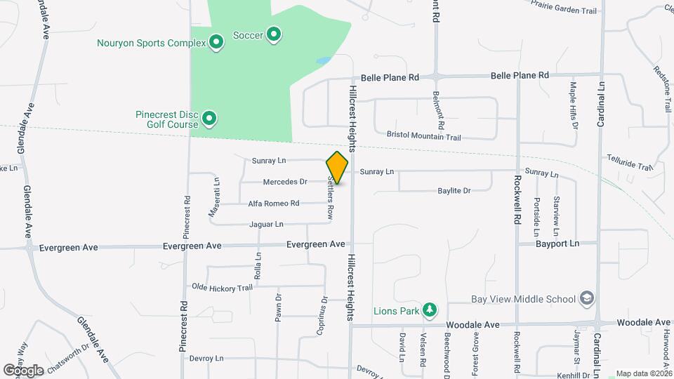 1362 Settlers Row Map and Location Details