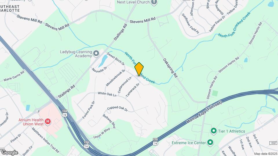 507 Meadowbrook Dr Mapa y Detalles de la Ubicación