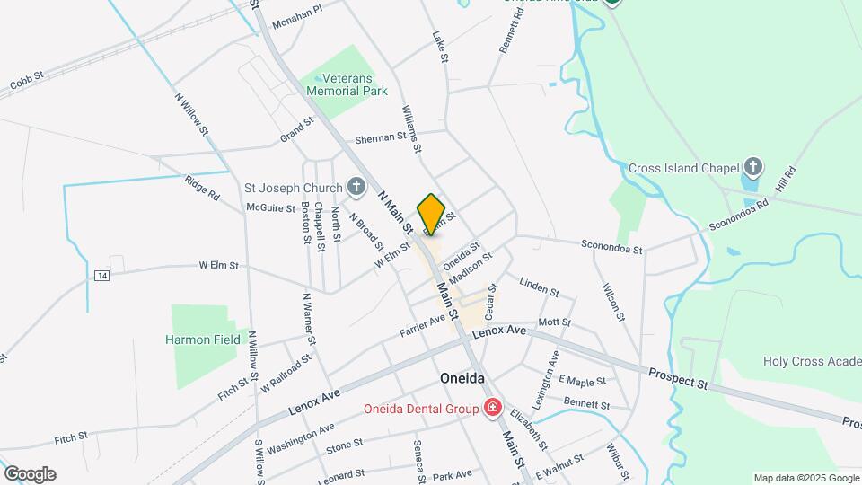 120 N Main St Map and Location Details