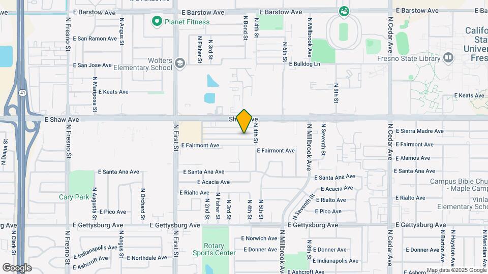 3378 E Sierra Madre Ave Map and Location Details