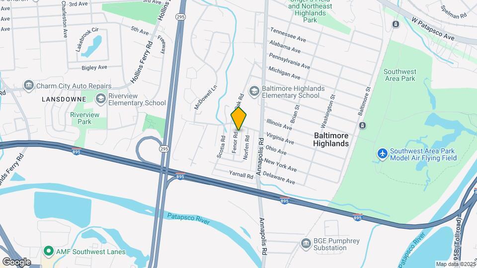 4413 Fenor Rd Map and Location Details