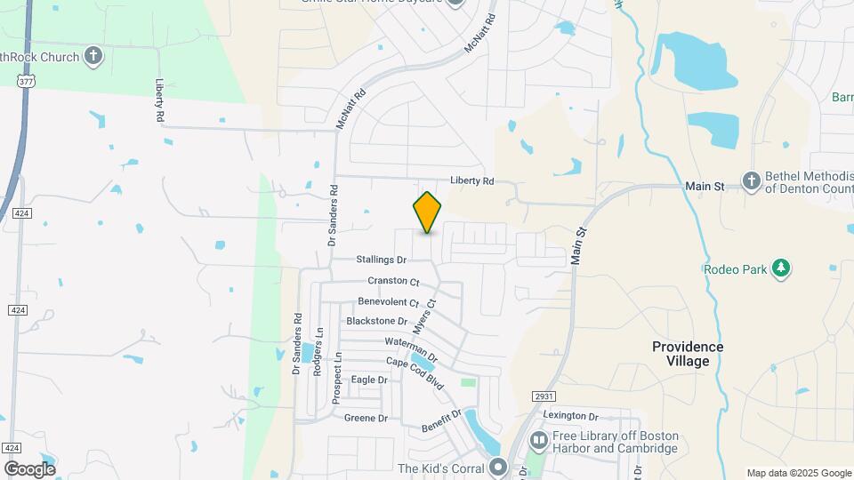 6021 Myers Ct Map and Location Details