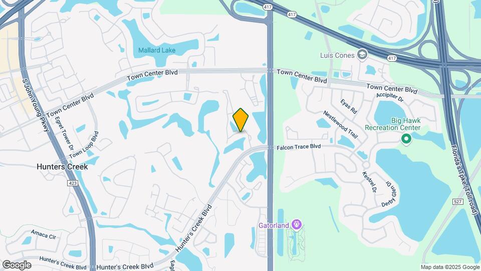 13803 Fairway Island Dr Map and Location Details