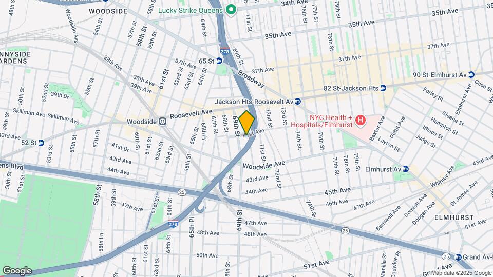 69-14 41st Ave Map and Location Details