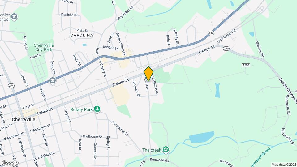 109 Pine Ave Map and Location Details