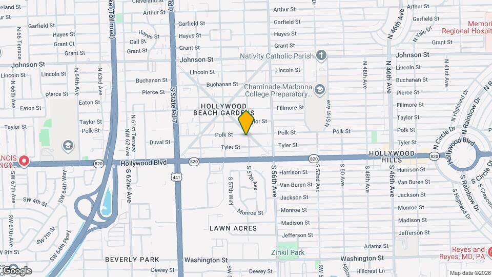 224-226 N 57th Ave Map and Location Details