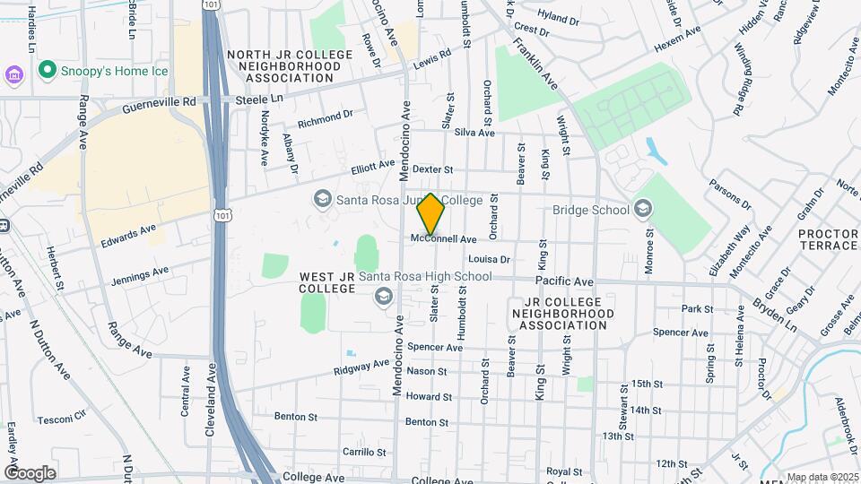 560 McConnell Ave Map and Location Details